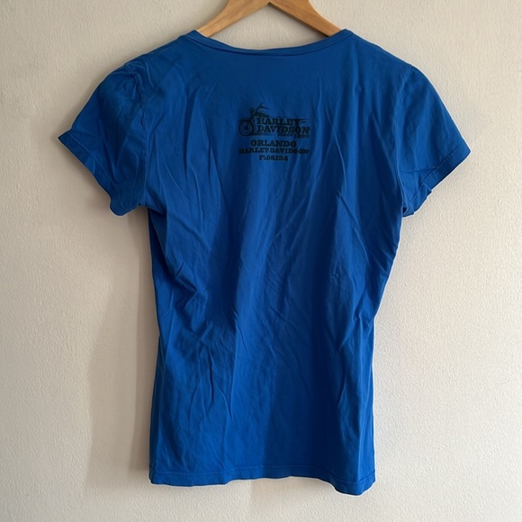 Harley Davidson Shirt / 2013 / Medium / Florida / Lets Ride - Picture 6 of 7